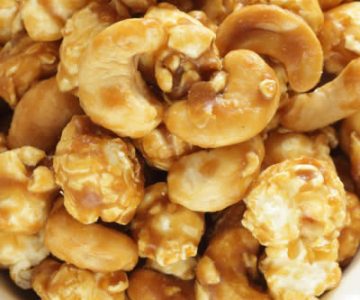 castanha de caju caramelizada