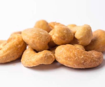 castanha de caju torrada com sal